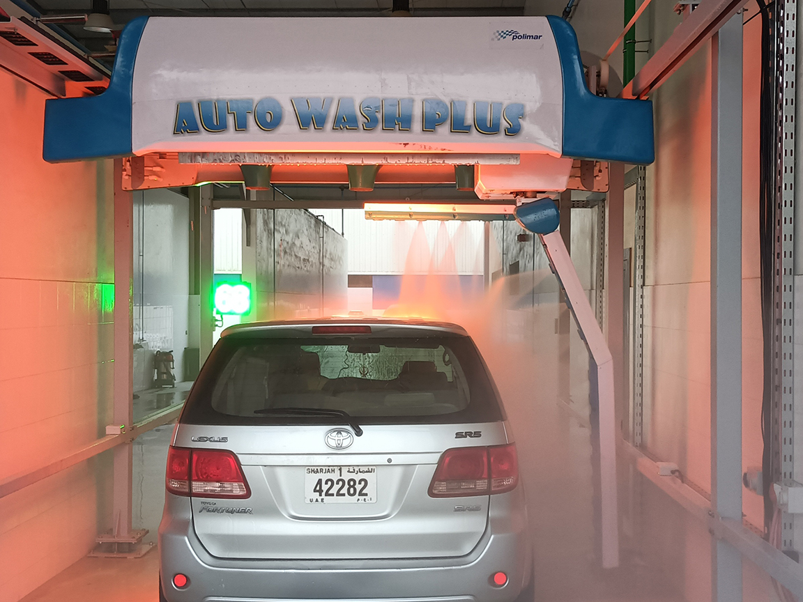 High pressure car wash